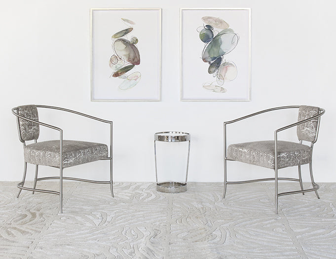 Mitchell Gold Dax Round Pull Up Table