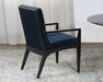 AC230 - Jet Arm Chair with Sapphire Upholstery