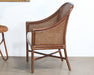 AC235 - Warm Brown Rattan Woven Arm Chair