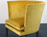 AC236 - Tight Back Shelter Arm Chair In Dijon Velvet