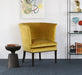 AC236 - Tight Back Shelter Arm Chair In Dijon Velvet