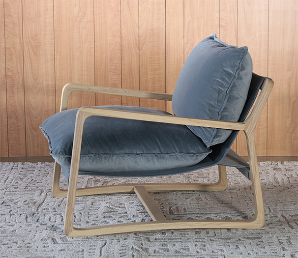 AC253 - Blue Slate Arm Chair
