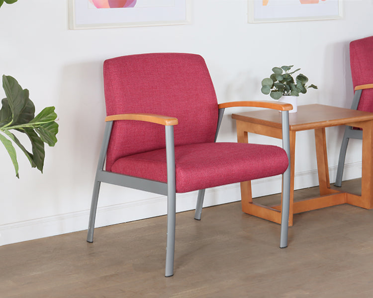 Pink Single Vintage Waiting Room Chair