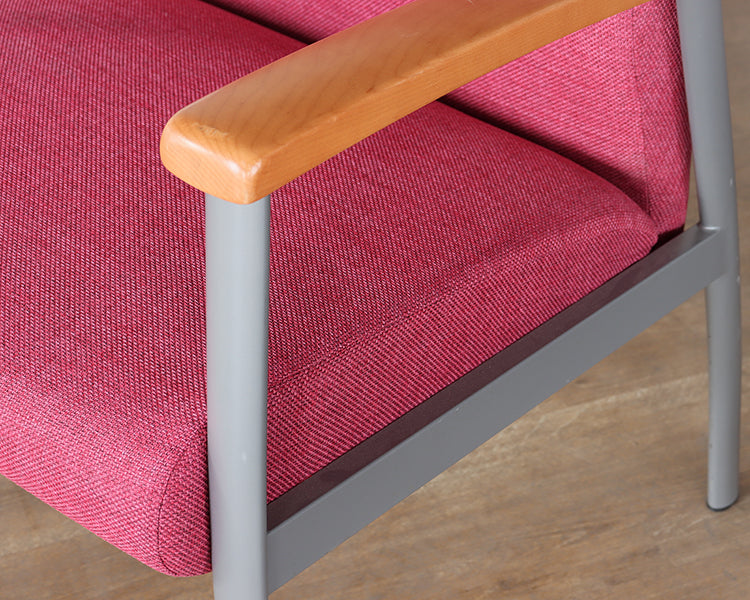 Pink Double Vintage Waiting Room Chair