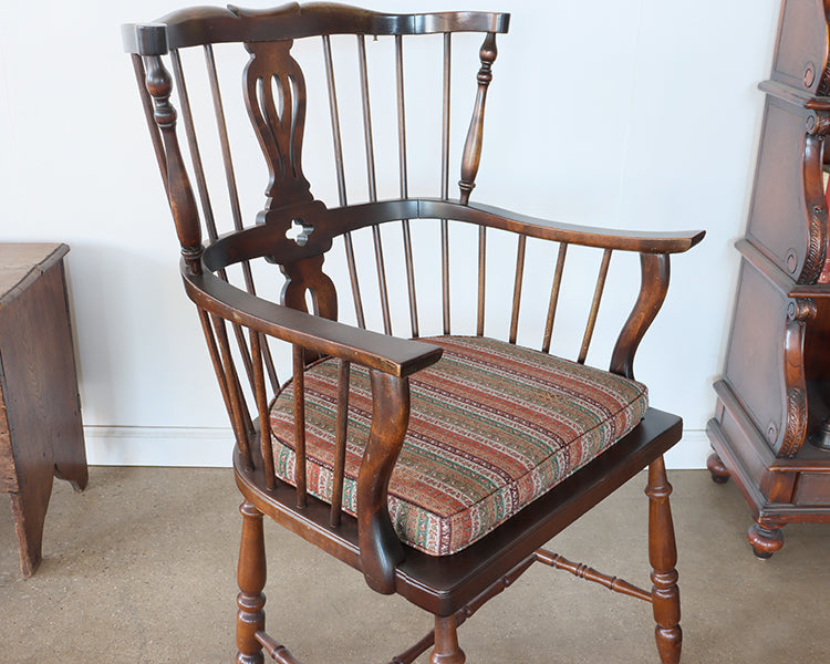 Antique Spindle Back Arm Chair