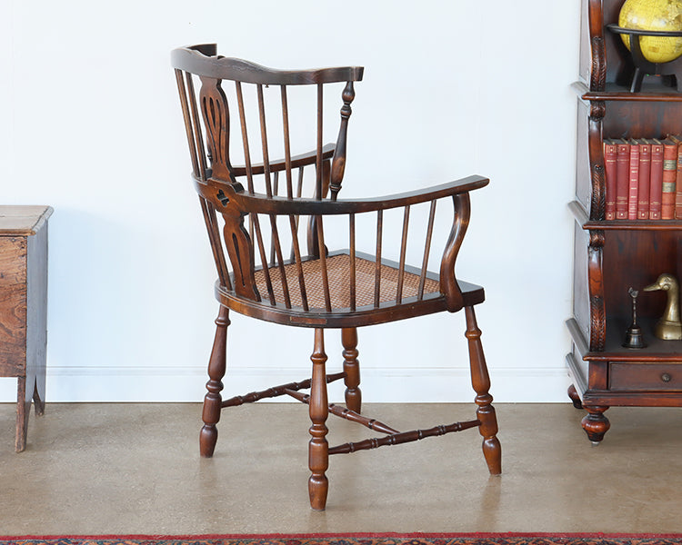 Antique Spindle Back Arm Chair