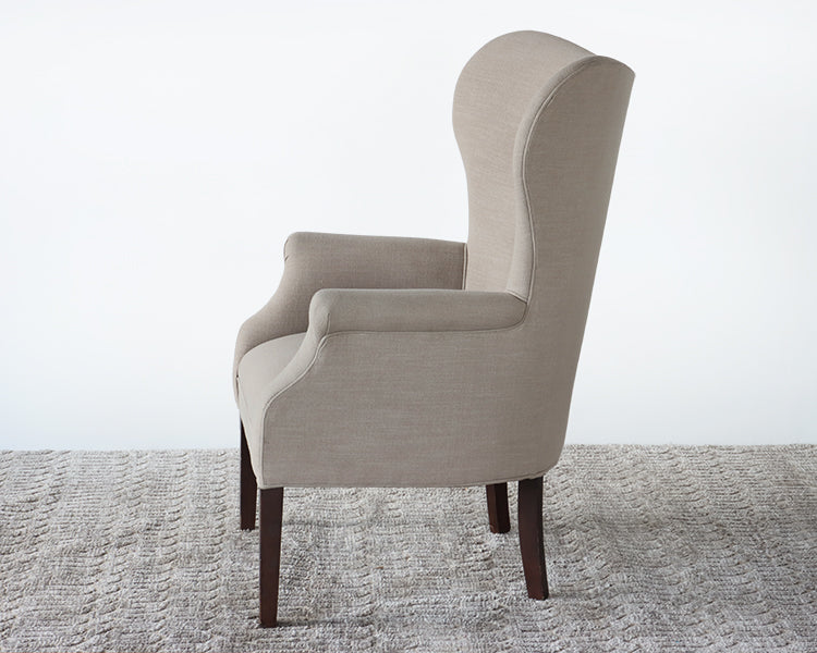 Mitchell Gold Suzanne Chair in Brighton Flint