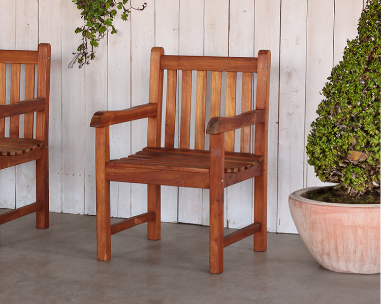 Natural Teak Garden Chair