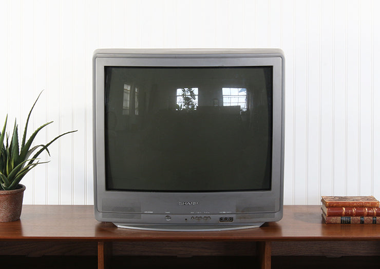 Sharp Television in Grey