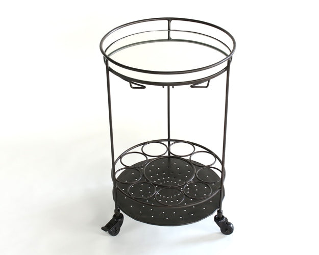 BARCART15 Iron Lacquer Bar Cart 