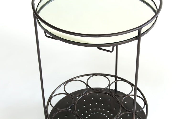 BARCART15 Iron Lacquer Bar Cart 