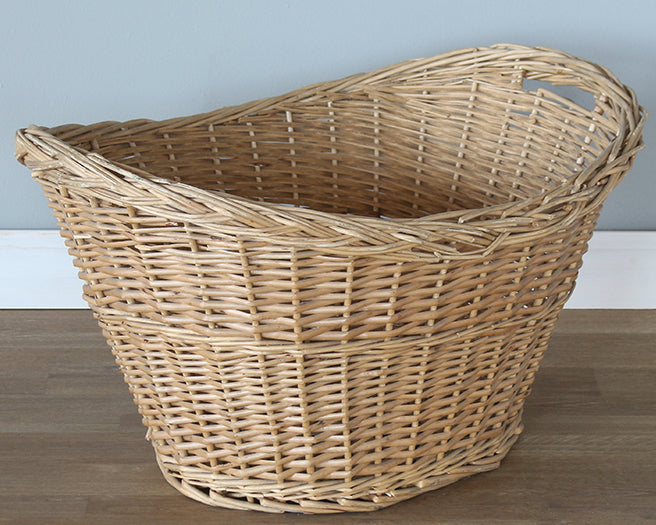 Woven Wicker Storage Basket