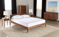 BED39 - Vintage Queen Bed in American Black Walnut