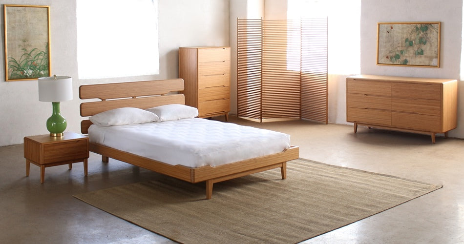 DR83 Modern Bamboo Dresser