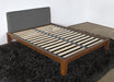 BED79 - Repurposed Walnut Queen Platform Bed