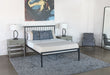 BED83 - Black Steel Shaker Style Queen Bed