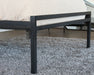 BED83 - Black Steel Shaker Style Queen Bed
