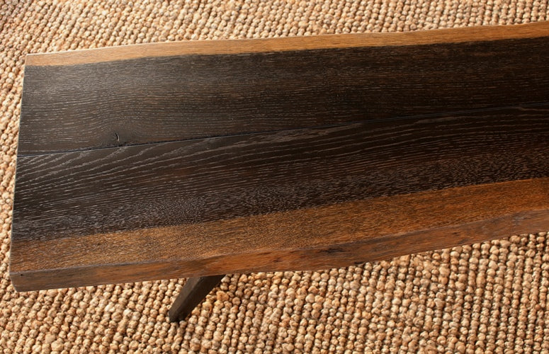 Seared Oak Bench
