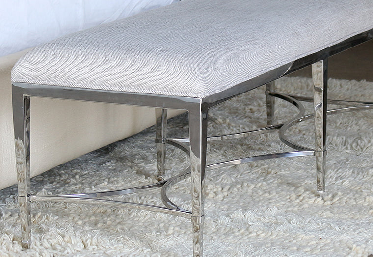 BH89 Criteria Bench in Nickel Finish