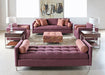 SF186 Zula Sofa in Burgundy