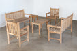 BH94 Natural Teak Garden Bench