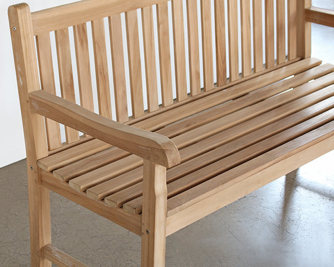 BH94 Natural Teak Garden Bench