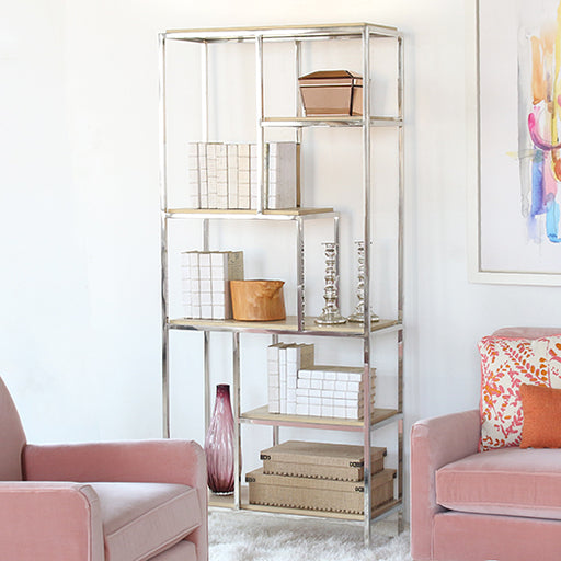 BK25 - Mitchell Gold Caffrey Bookcase