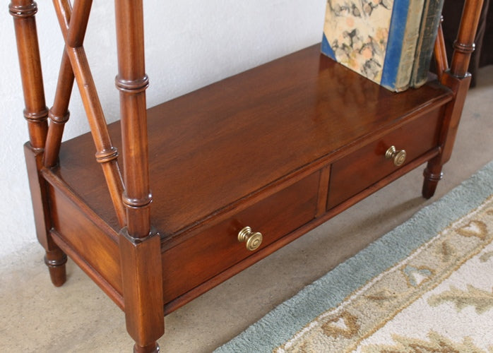 BK39 Solid Walnut Etagere