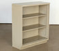 BK45 - Putty 3 Shelf Metal Bookshelf