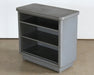 BK46 Gray Metal Bookcase