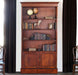BK52 Mahogany Bookcase with Cabinet Bottom 