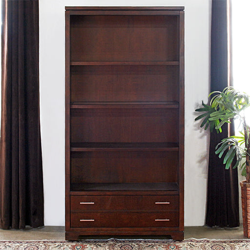 BK64 - Mocha Transitional Bookcase