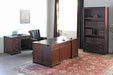 BK64 - Mocha Transitional Bookcase