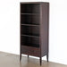 BK67 - Brown 4-Shelf Bookcase with Drawer  