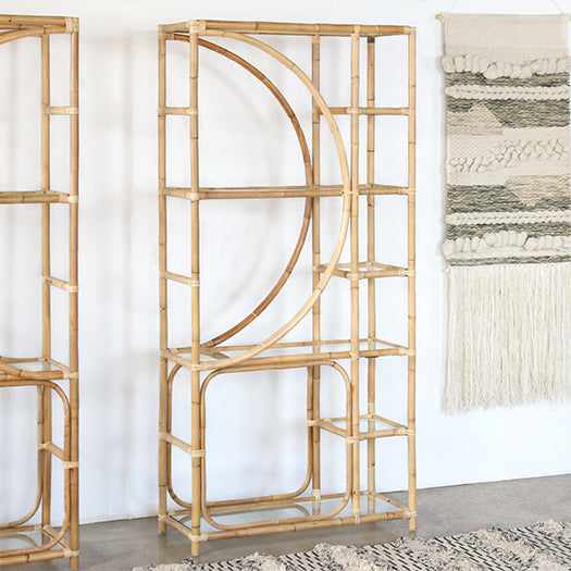 BK68 - South Seas Natural Rattan Etagere