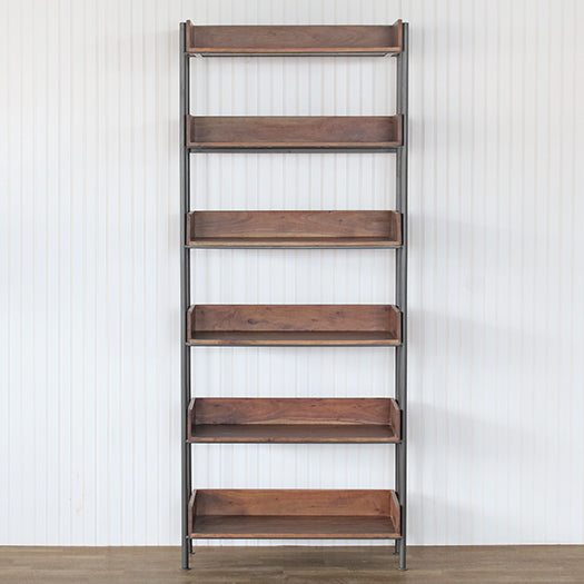 Toasted Acacia Wood Bookshelf