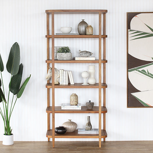 Light Mahogany Bookshelf