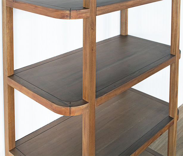Light Mahogany Bookshelf