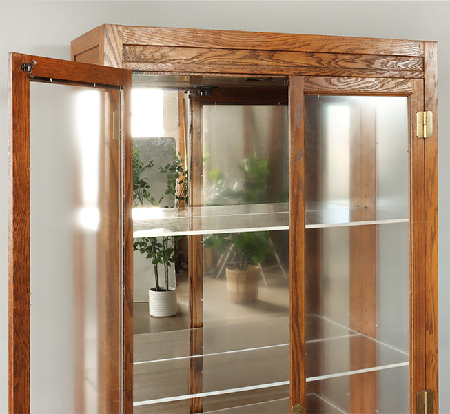 Vintage Mirrored Display Cabinet