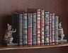 BOOK22 Set of 10 Rebound Leather Books