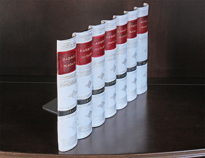 BOOK46 False Book Panel - Badminton in Vellum