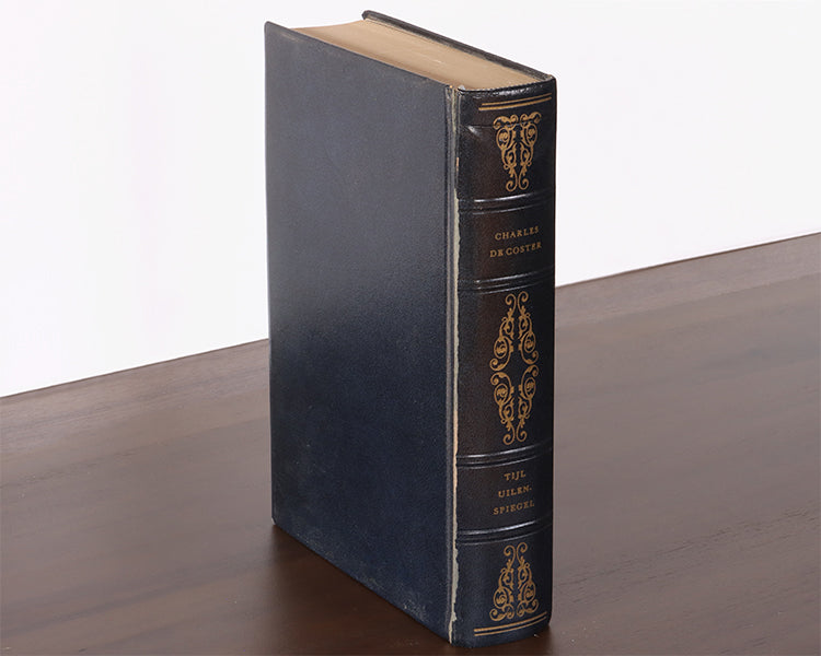 Blue & Gold Hardcover Book