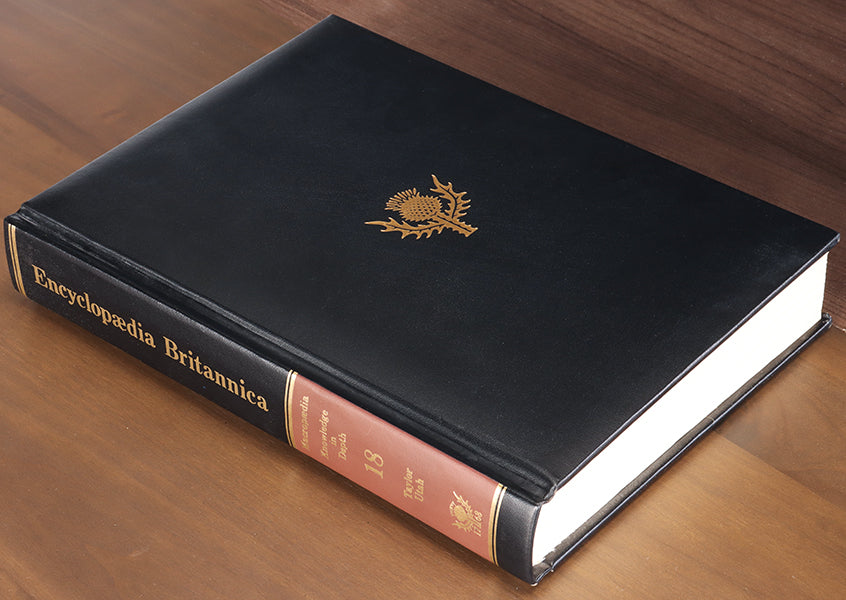 Black & Tan Encyclopedia Book