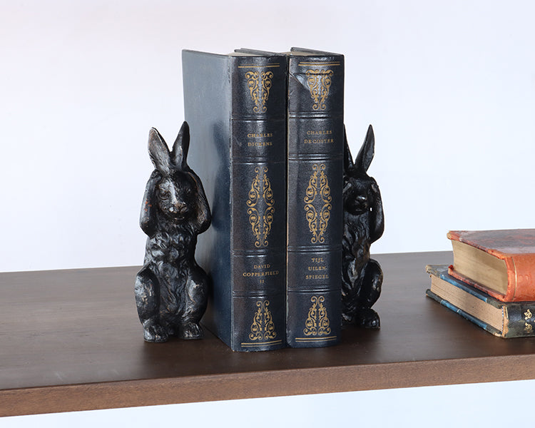 Rabbit Bookends