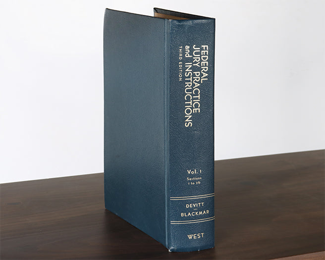 Federal Jury Practice Law Book