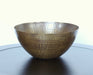 BOWL24 Antique Brass Rice Hammered Bowl