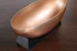 BOWL47 - Large Sunkissed Iron Bowl On Stand