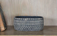 BOWL55 - Small Kjeld Black Oval Pot