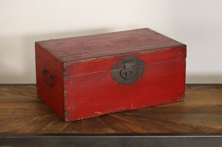 Antique Wood Document Box