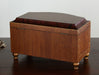 BOX24 Wood Finish Footed Chest